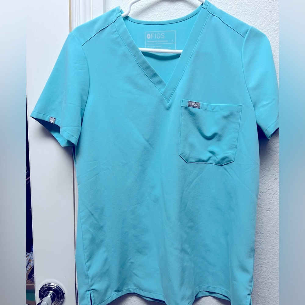 FIGS Women's Scrub Set- Neon Blue